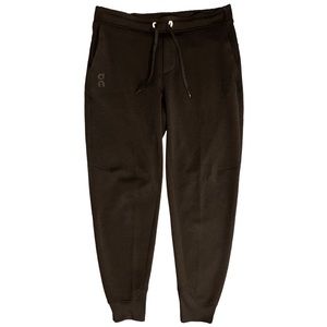 On Running Mens Sweat Pants Black Medium Gym Athleisure Casual Athletic Fleece